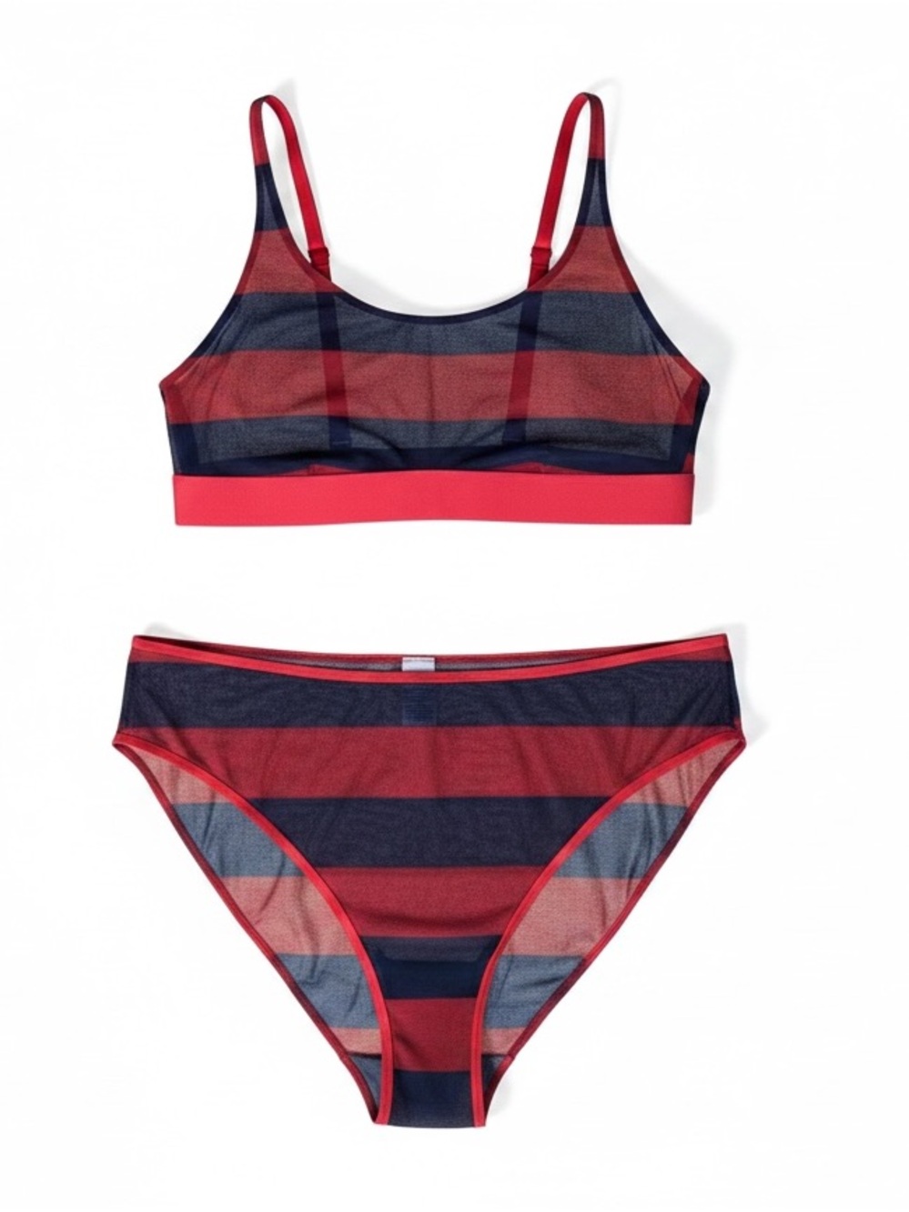 Parade Silky Mesh Scoop Bralette & Cheeky Underwear Set – Size 2XL – NWT